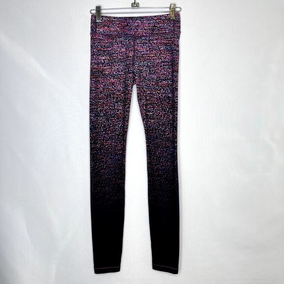 Athleta Girls Contender Dazzle Tight MULTI-COLOR SIZE Large - Picture 1 of 11